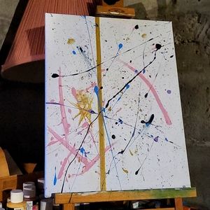 Abstract art handmade